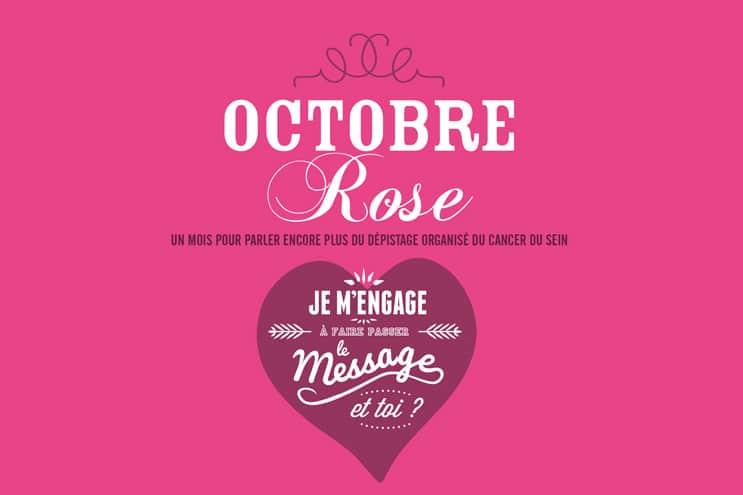 Cancer du sein, le mois d’Octobre sera rose