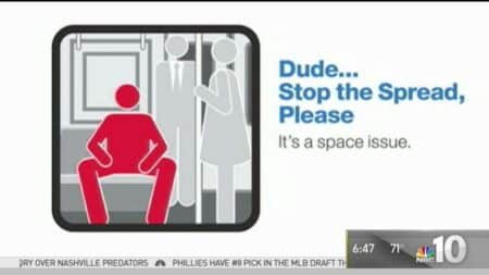 "Manspreading", ces hommes méchants qui prennent toute la place dans le métro