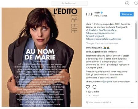 Affaire Cantat, la réponse du magazine Elle