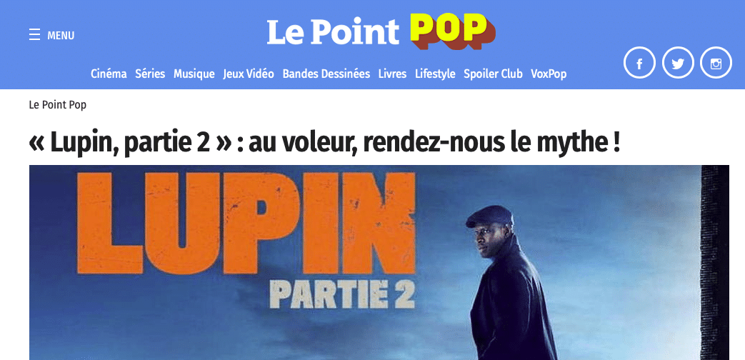 Pas toujours bien ficelé ou joué, Lupin est un divertissement plaisant