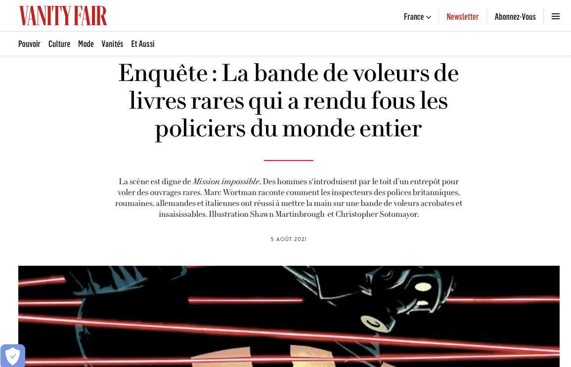 L’incroyable histoire vraie des voleurs de livres rares