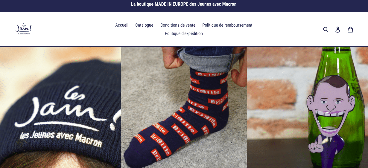 Les « Jeunes avec Macron » lancent une opération de communication