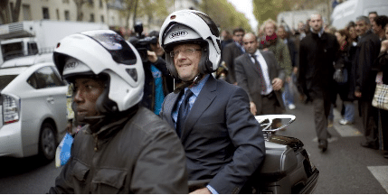 Utiliser son deux roues pour le travail