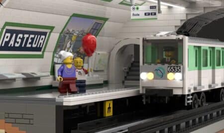 Un Français veut recréer le métro parisien en LEGO