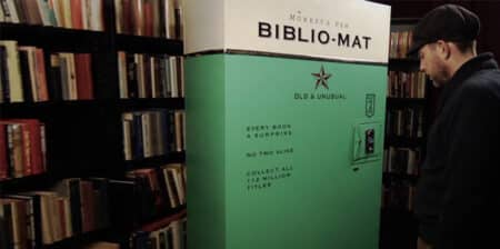 Biblio-Mat, distributeur de livres