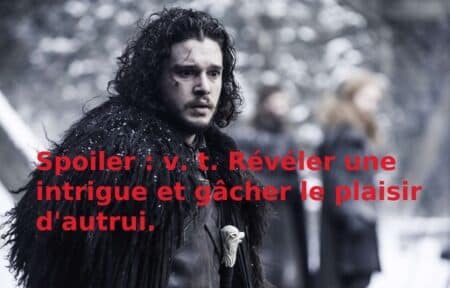 « Spoiler », bientôt dans le dico ?