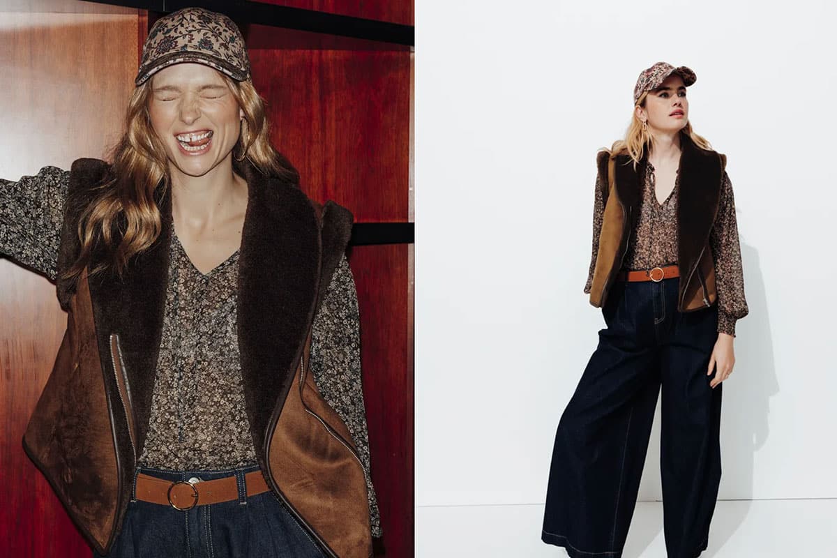 La Veste Sans Manches Fourree De Promod Le Must Have Mode A Adopter