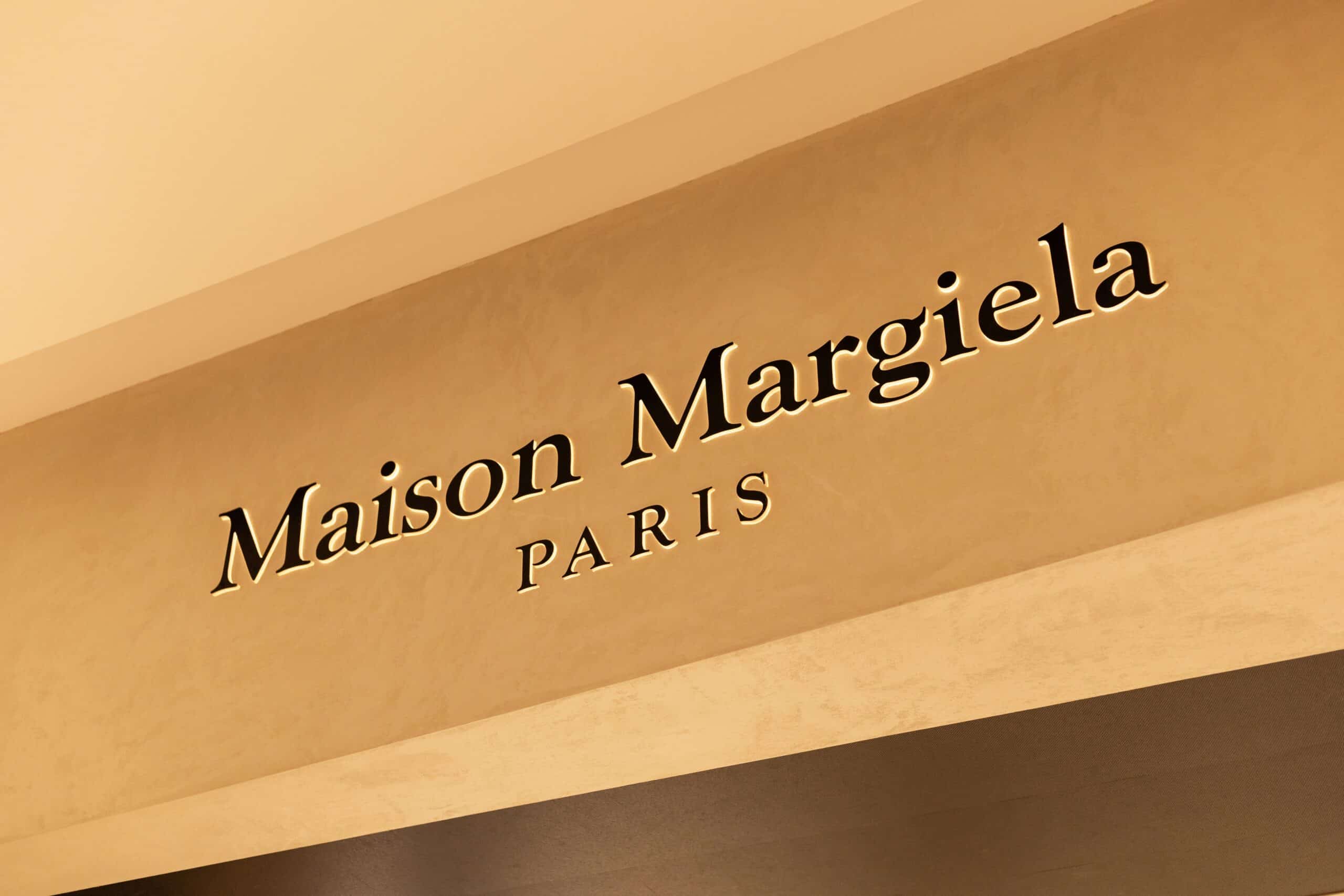Singapore, ,january,27,,2026:,maison,margiela,brand,name,is