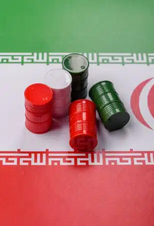 Metal,barrels,of,oil,,gas,,or,chemicals,on,the,iranian