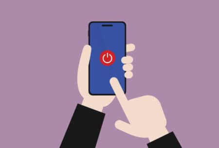 Digital Detox, Internet, Using Phone, Offline, Push Button